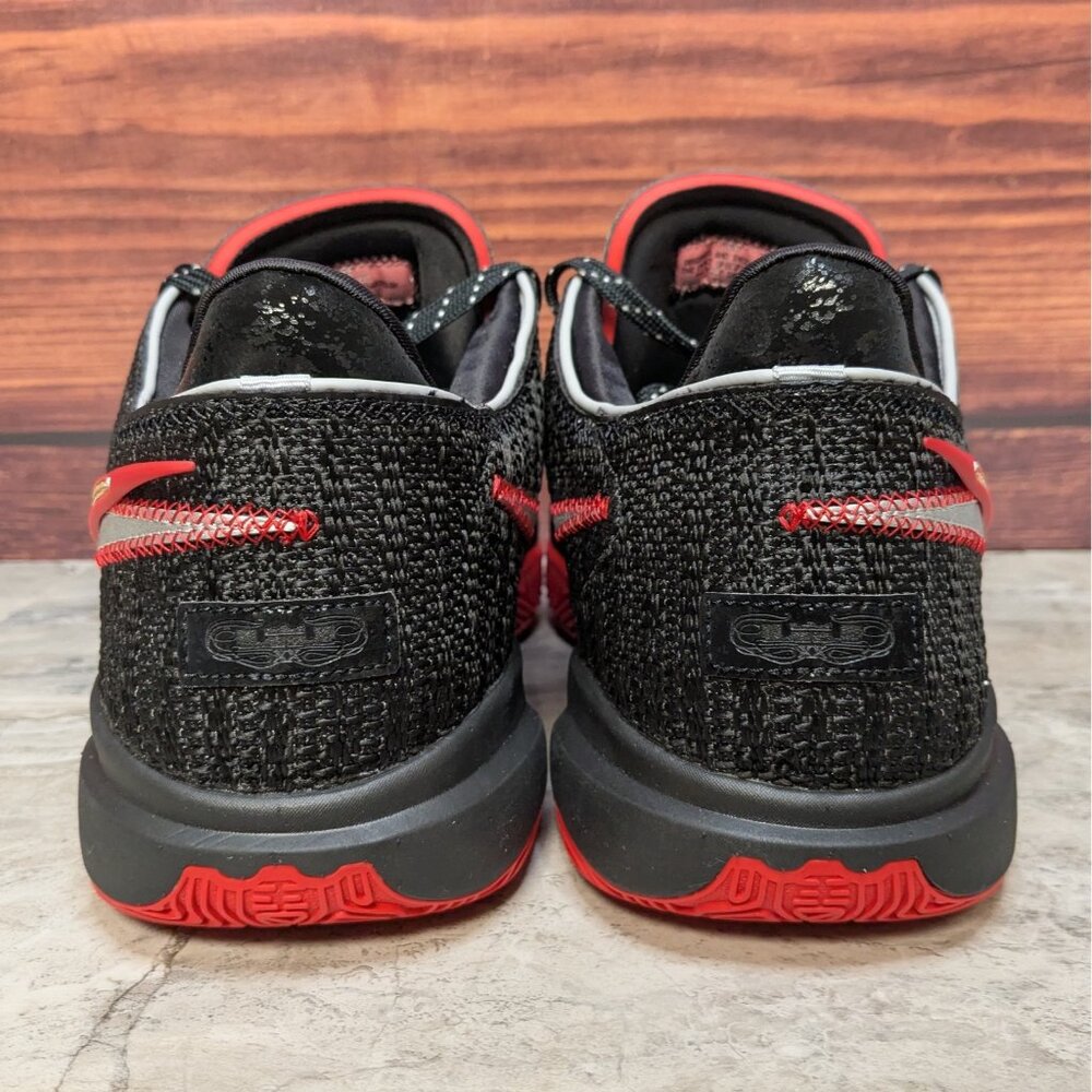 Nike LeBron XX 20 Trinity Men's 17 Heat Black Red Basketball Shoes DJ5423-001 - Picture 5 of 10